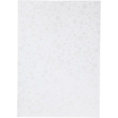 Mönsterpapper Guld, A4 210x297 mm, 80 g, 20ark