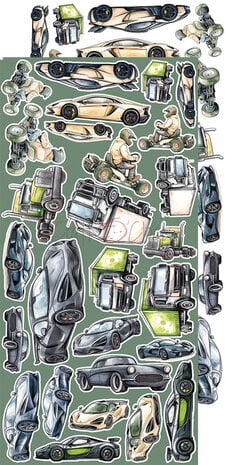 The November Man Extras Set Hobby Man  - 2