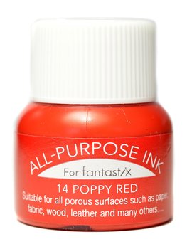 All Purpose Ink Poppy Red  15 ml
