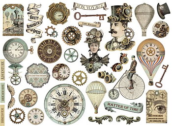 Voyages Fantastiques Die Cuts Assorted (37pcs)