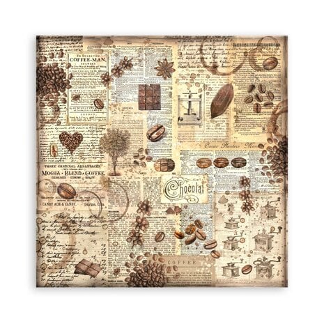 Coffee and Chocolate Maxi 12x12 Inch Paper Pack (Single Face) - 3