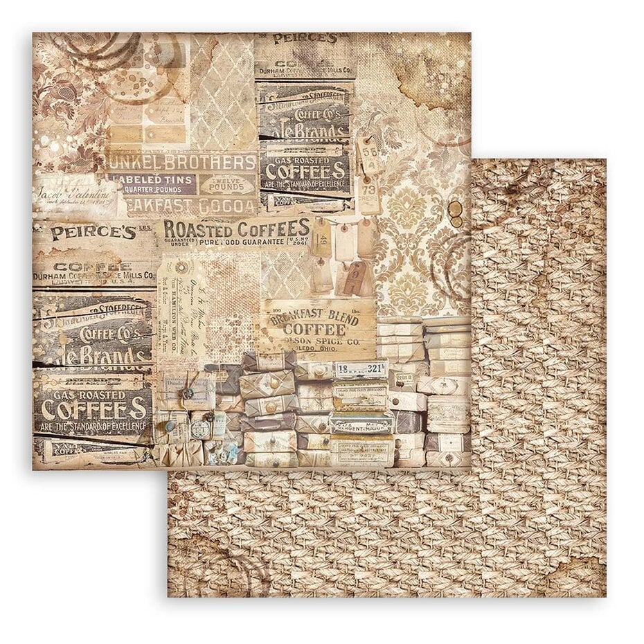 Coffee and Chocolate Maxi 12x12 Inch Paper Pack (Single Face) - 9