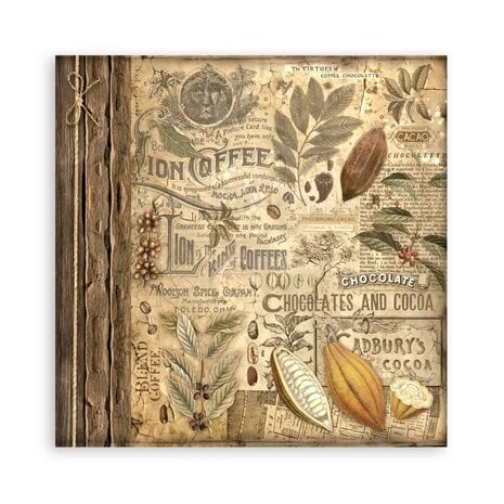 Coffee and Chocolate Maxi 12x12 Inch Paper Pack (Single Face) - 5