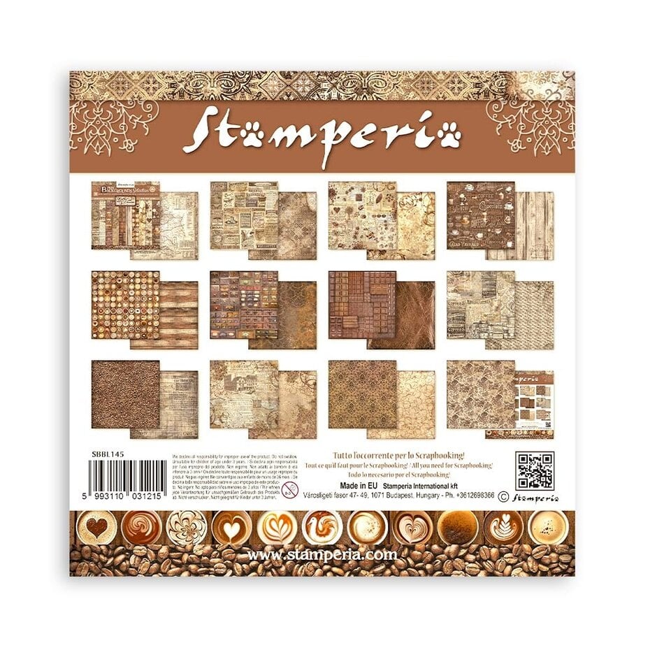 Coffee and Chocolate Maxi 12x12 Inch Paper Pack (Single Face) - 13
