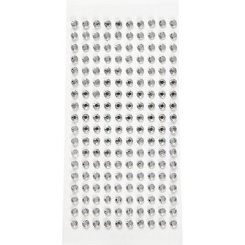 Rhinestones självhäftande  Clear 180 st