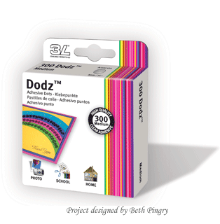 Dodz Glue Dots 8 mm - 300 st Clear - Medium - Syrafri