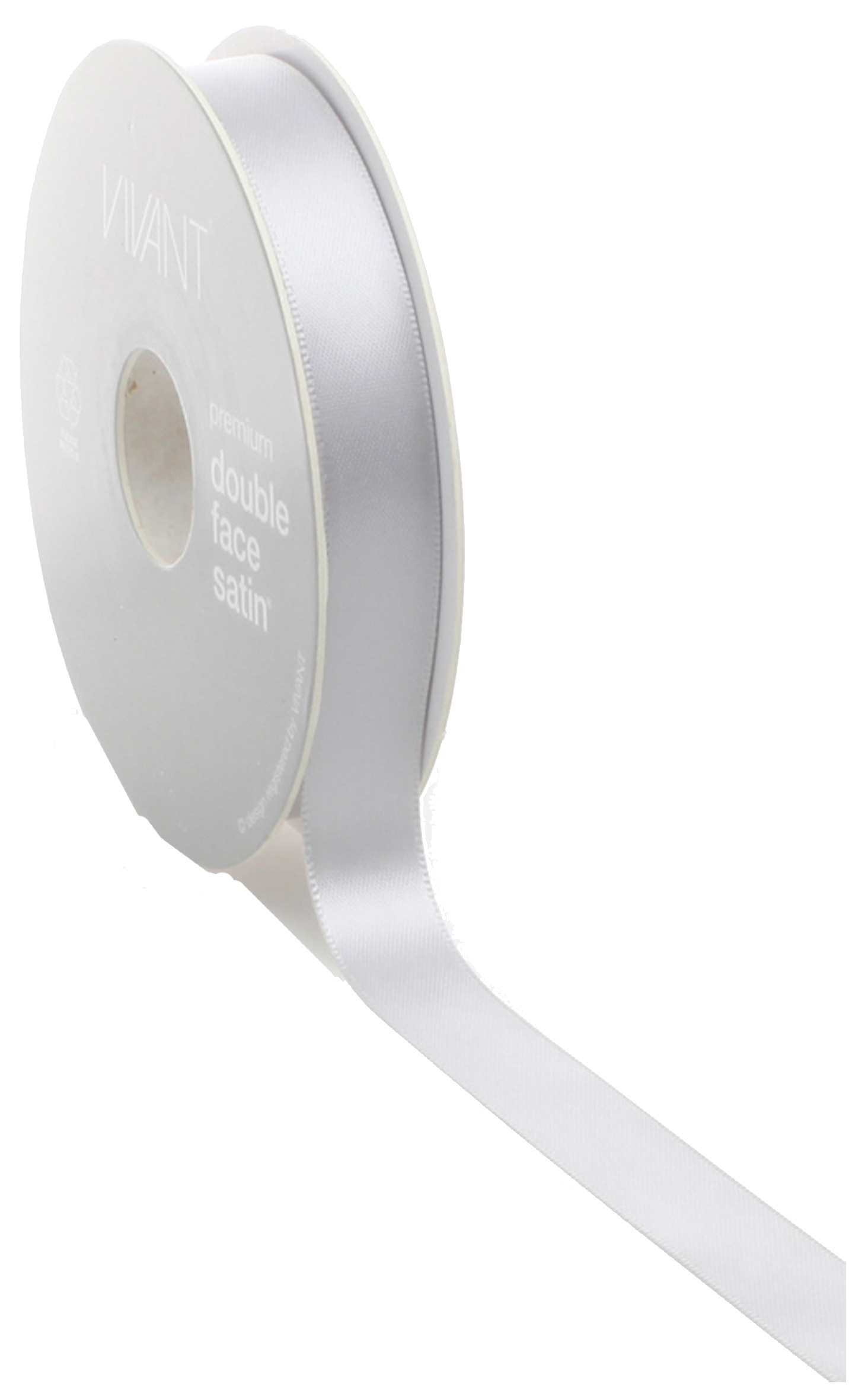 Satinband Silver  25m