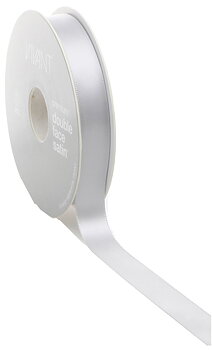 Satinribbon Silver 25m