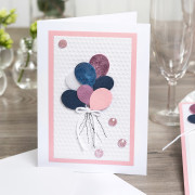 Balloons    Die  and stamp - 4