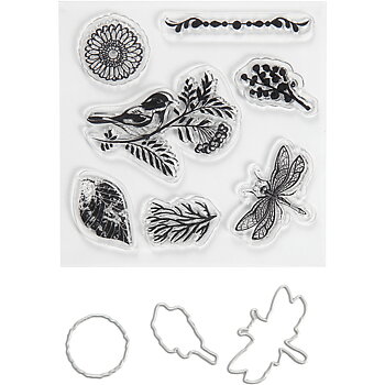 Leaf    Die  and stamp