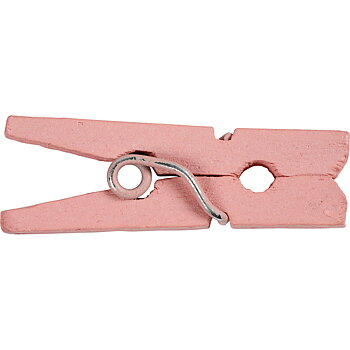 Mini klädnypor Rosa