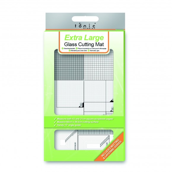 Tonic Studios glass cutting mat 60x36,5cm A3 - 2