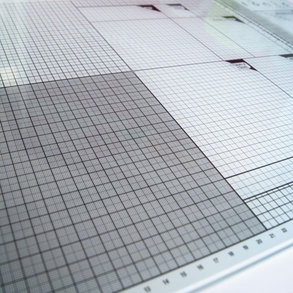 Tonic Studios glass cutting mat 60x36,5cm A3 - 3