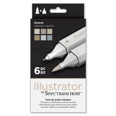 Spectrum Noir Illustrator (6st) - Neutral
