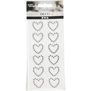 Rhinestones  Hearts