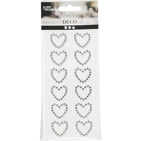 Rhinestones  Hearts