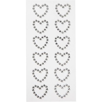 Rhinestones  Hearts