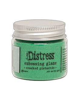 Embossing Glaze Cracked Pistachio