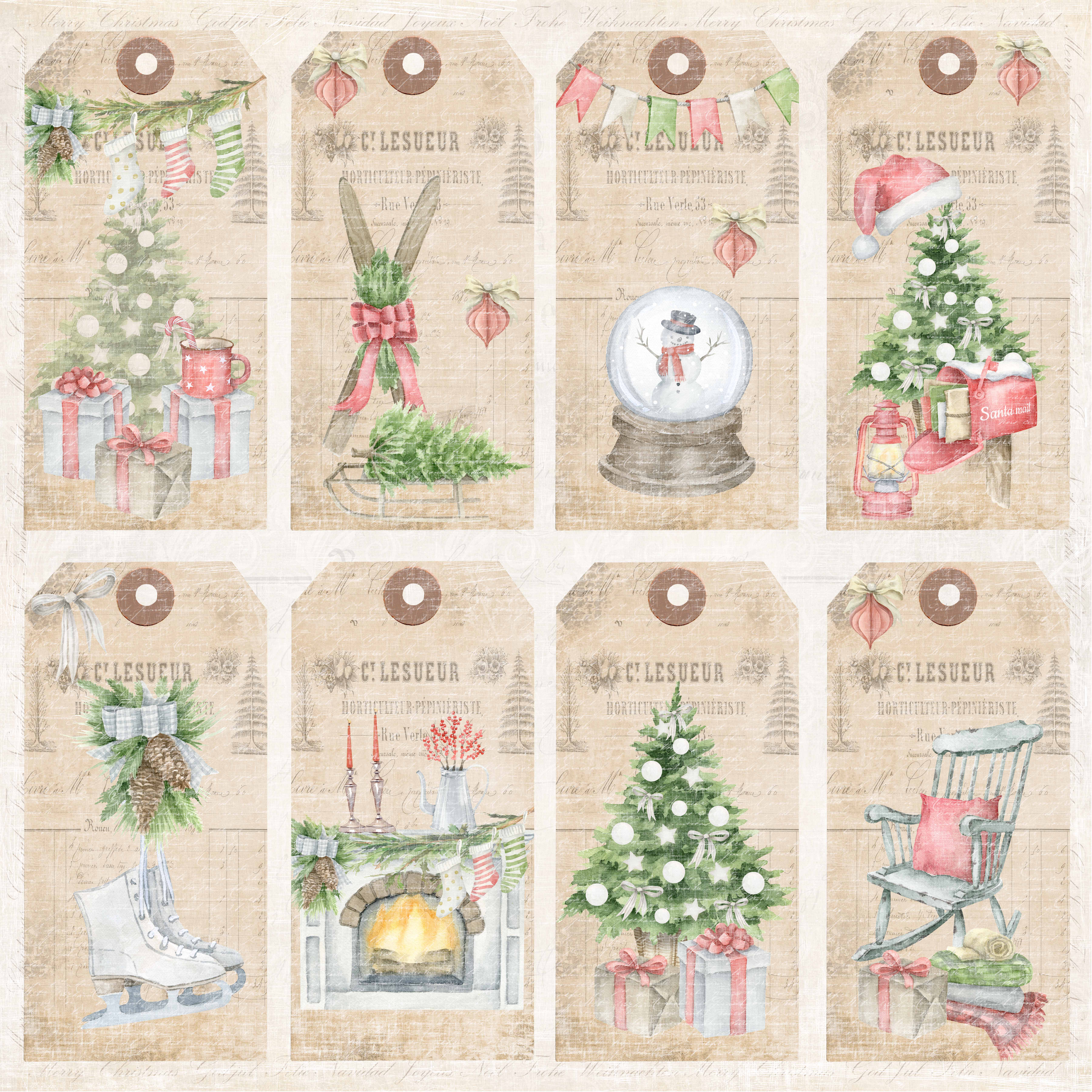 Paperpack Reprint - Celebrate Christmas Collection Paperpack 12x12 - 11