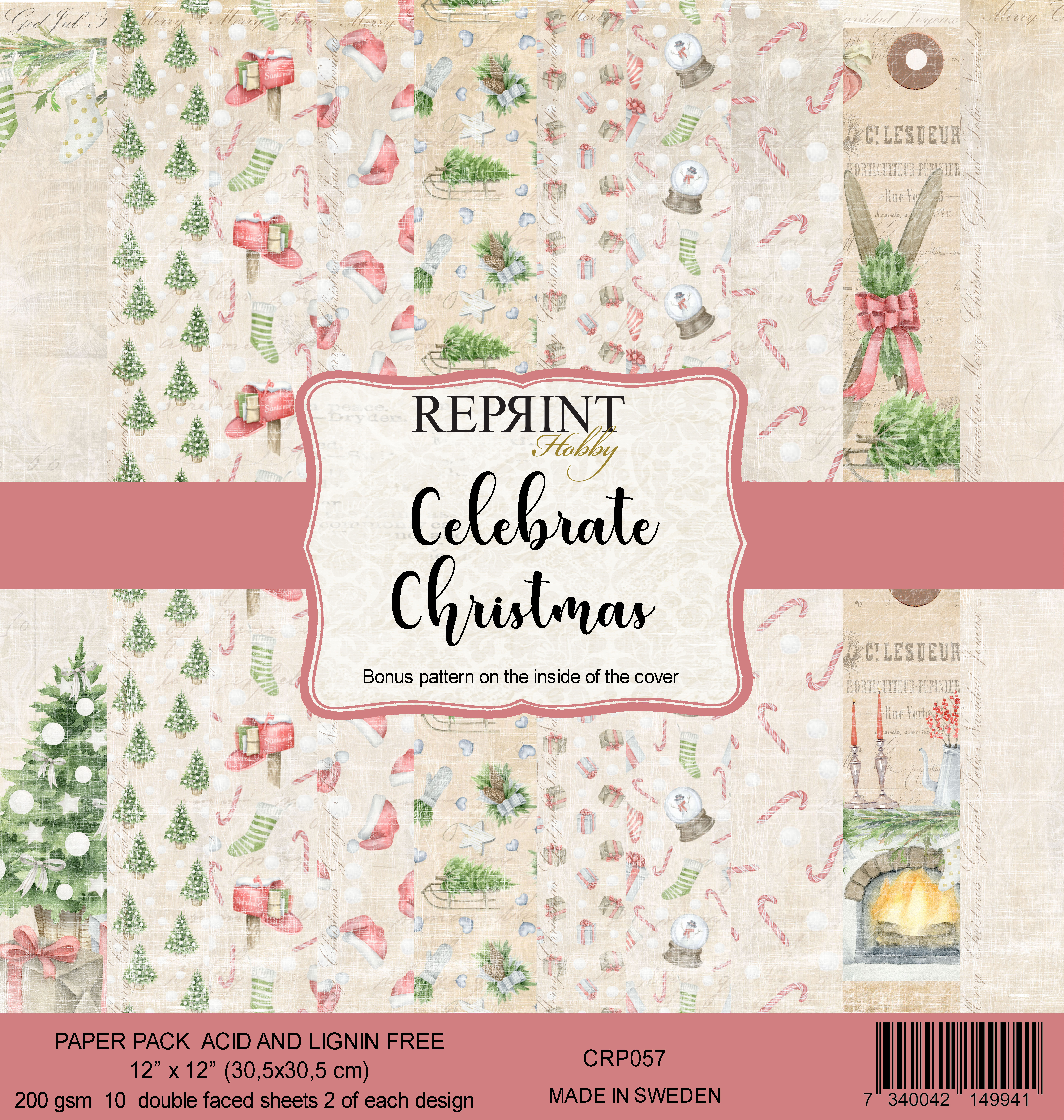 Paperpack Reprint - Celebrate Christmas Collection Paperpack 12x12
