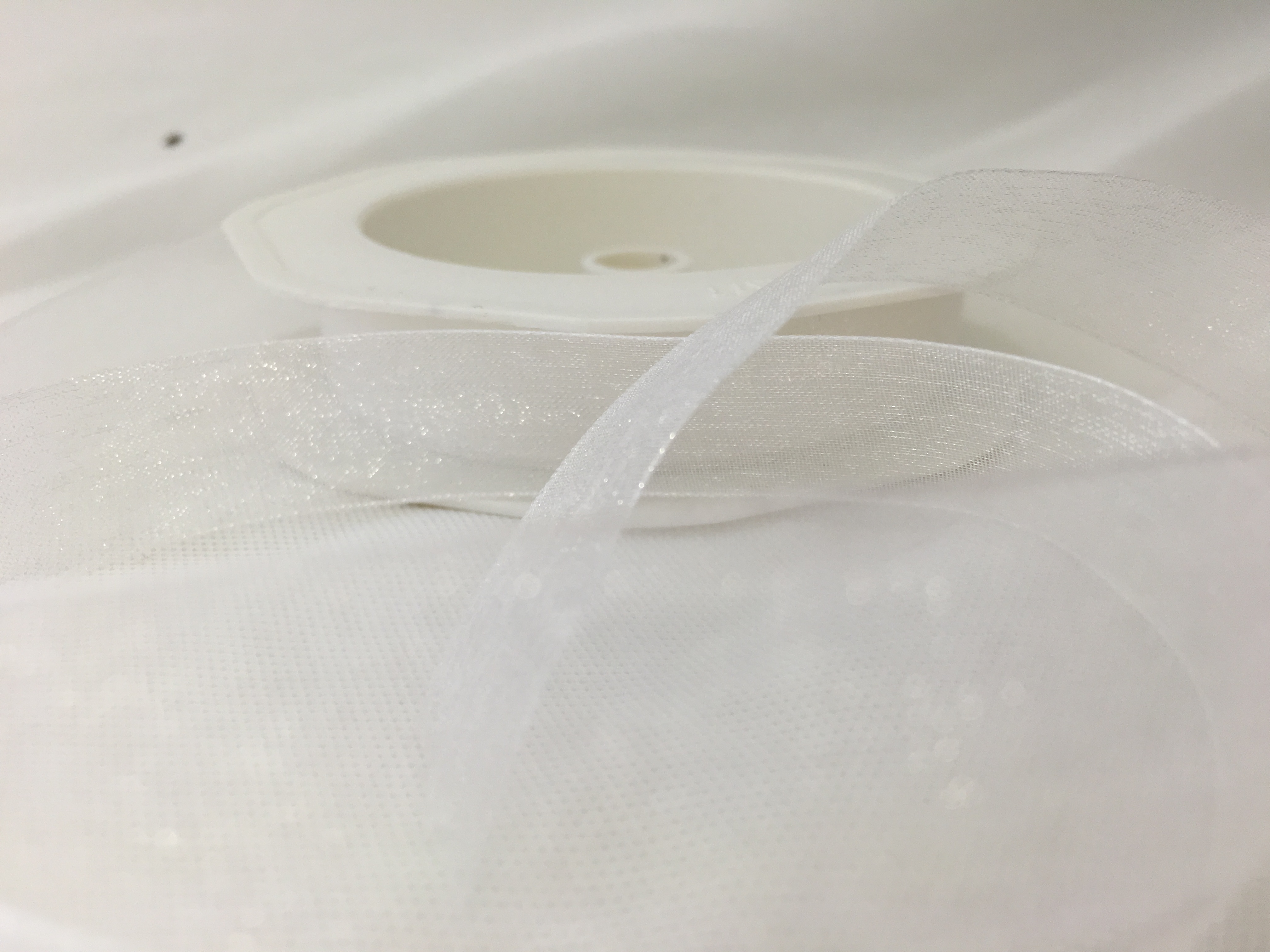 Band Organza Vit 15mm x50M 
