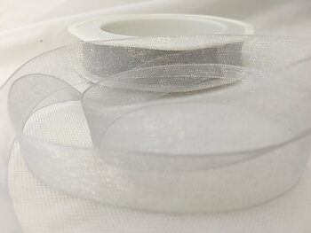 Band Organza Silver 50M