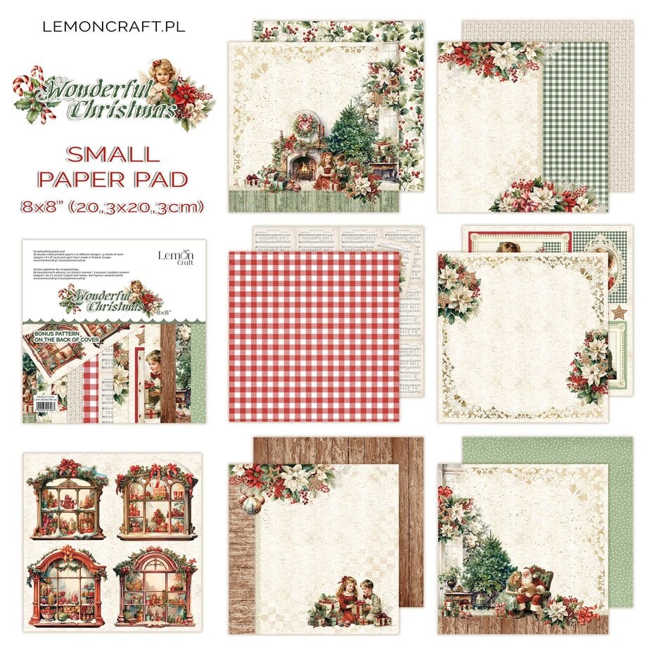 Wonderful Christmas 8x8 Inch Paper Pad - 2