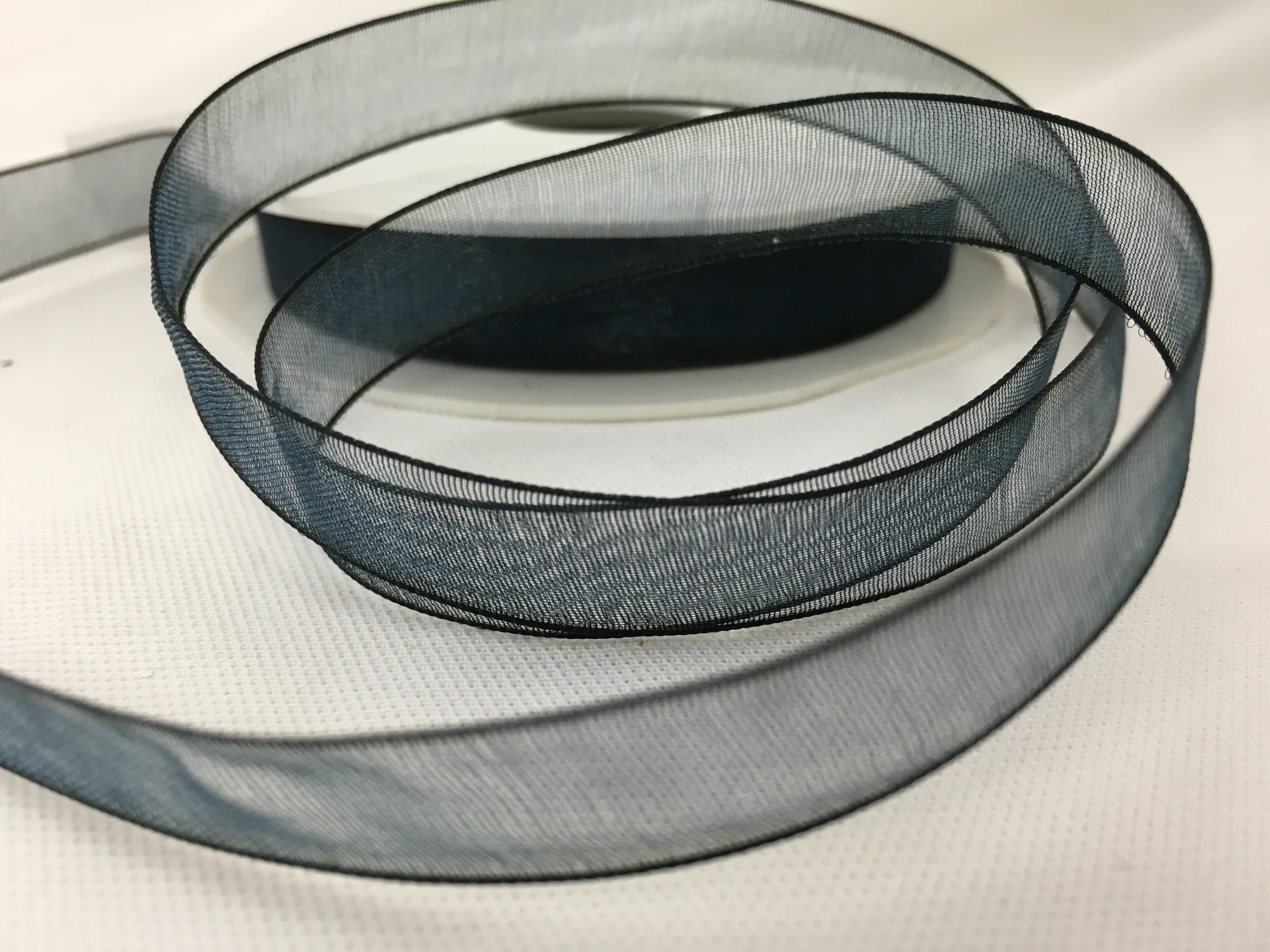 Band Organza 15  Petrol 20M