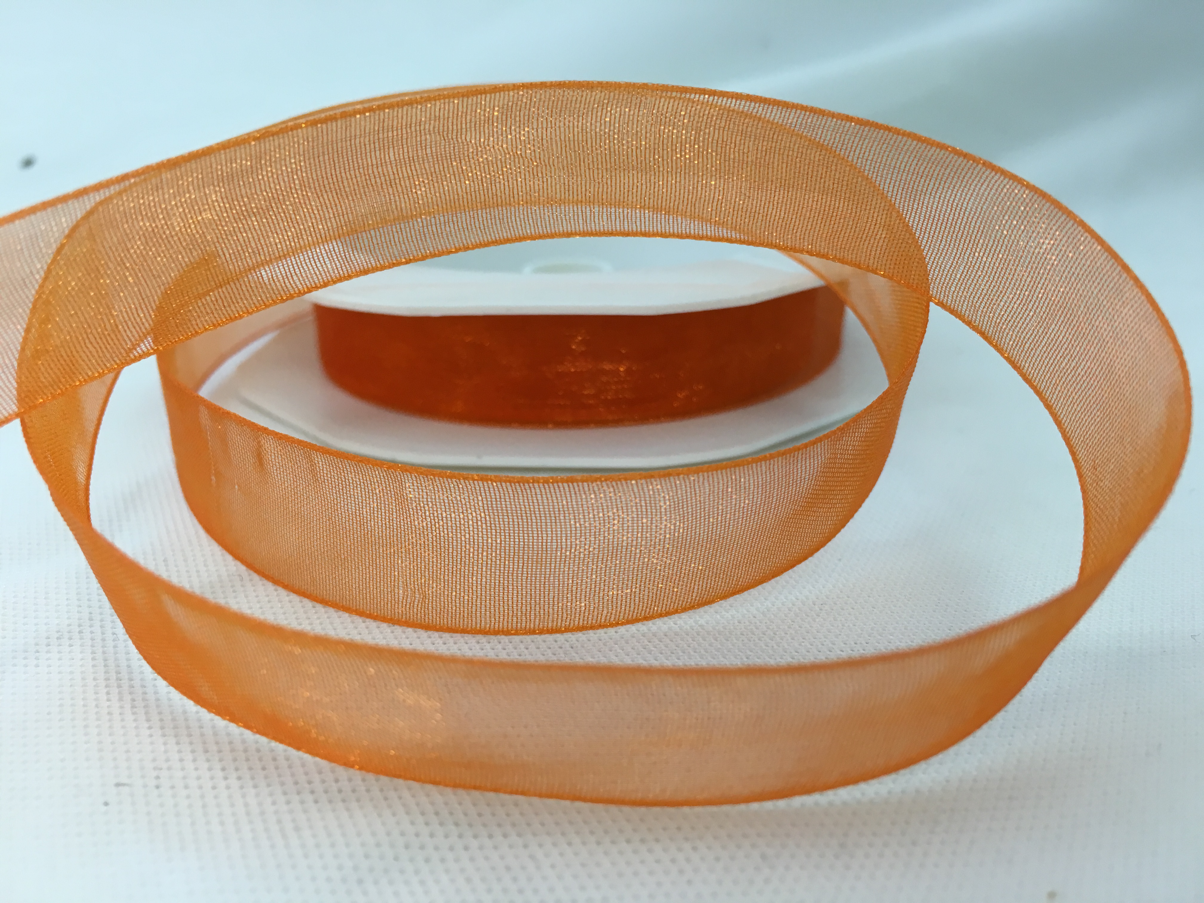 Band  Organza 15mm Orange 20M