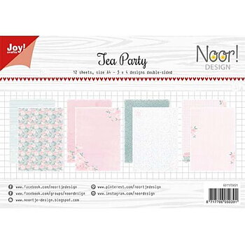 Joy! Crafts Papierset - Tea Garden A4