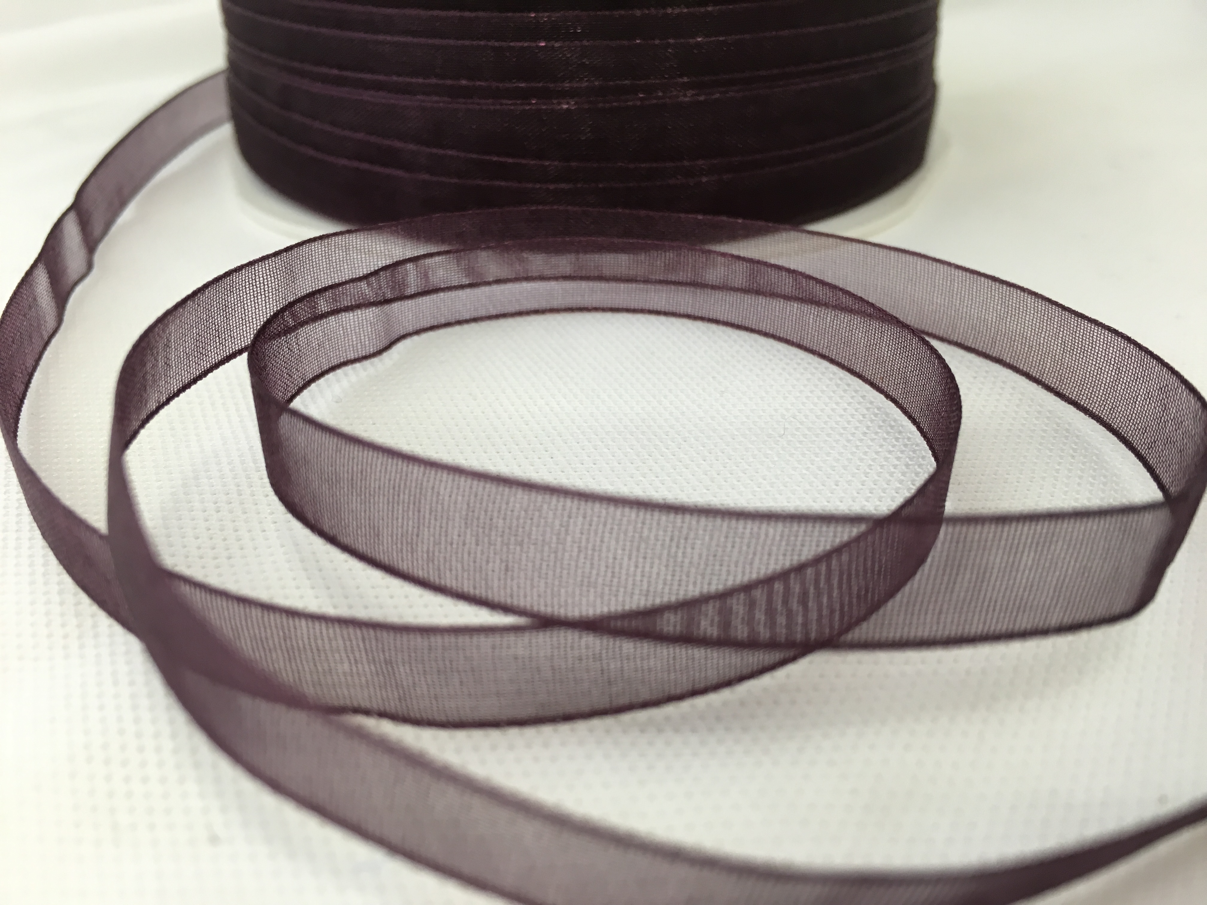 Band Organza Brun 50M