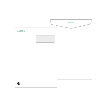 C4 windowed Envelope, 100-pack