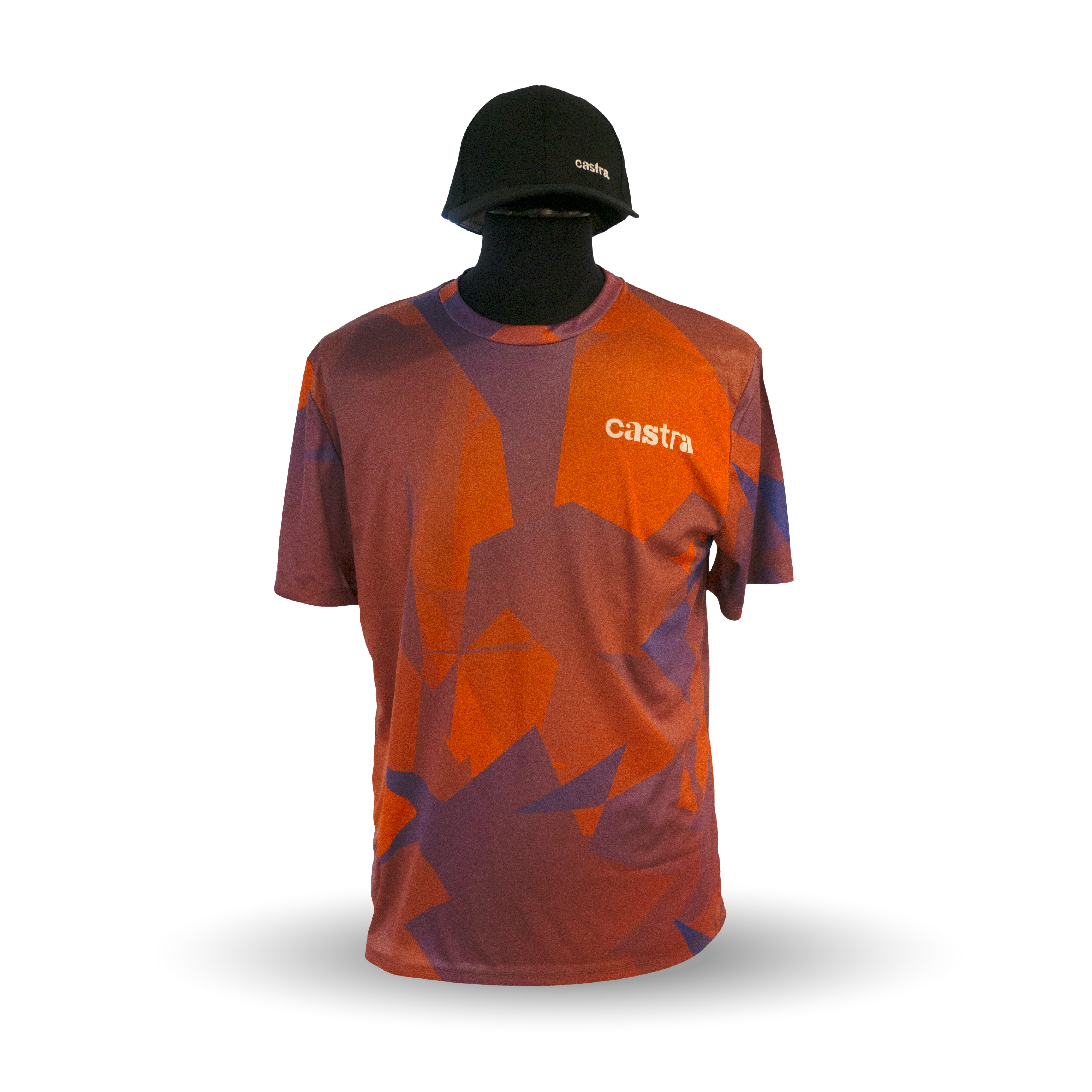 Tränings T-shirt Blå/Orange Dam