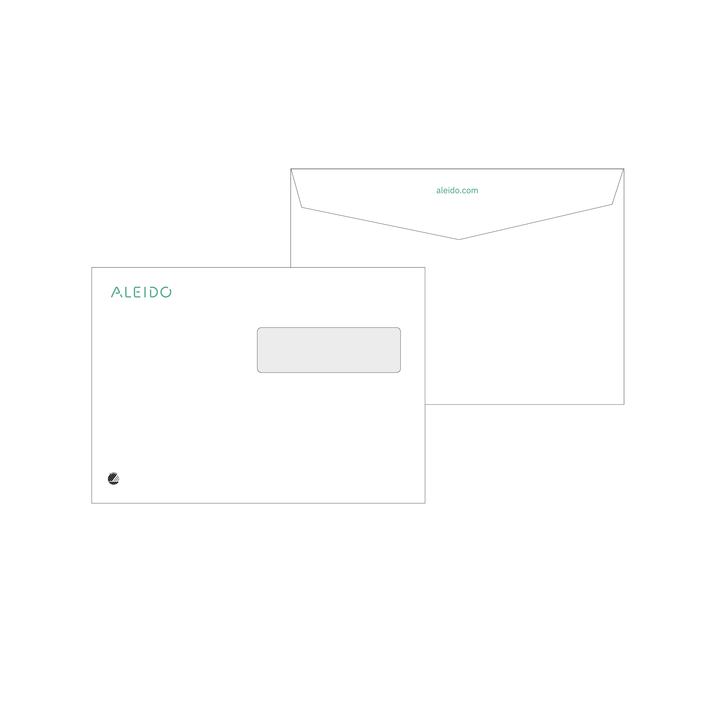 C5 windowed Envelope, 100-pack