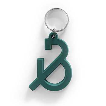 Keyring, dark green 50- pack, 400:-