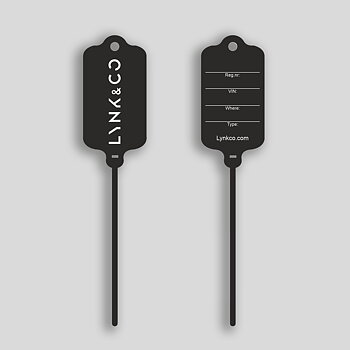 Key hanger 200- pack + 2 white pens