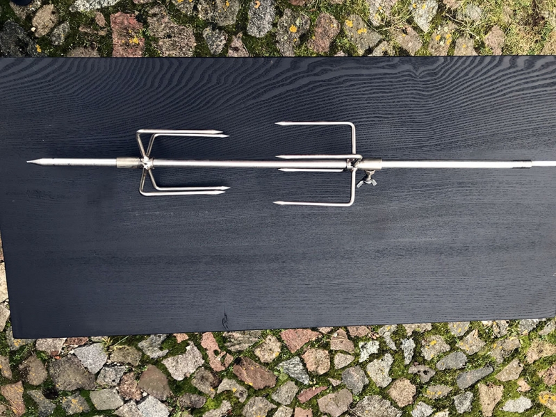 Rotisserie kit utan motor för 20" Long smoker - Nette Lette - 2