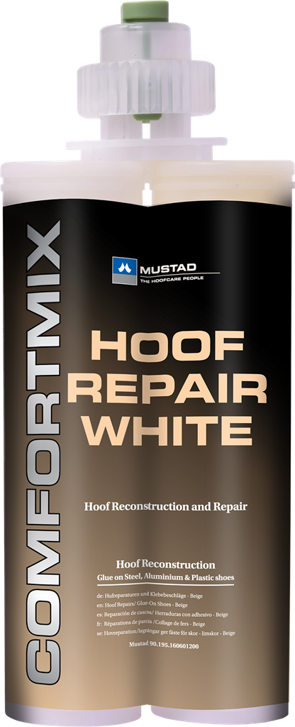 HOVPLAST COMFORT MIX HOOF REPAIR  SVART/VIT - 2