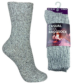 KLASSISK RAGGSOCK 2-PACK - SLUT FÖR TILLFÄLET