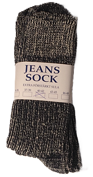 Jeansstrumpor (3-Pack)