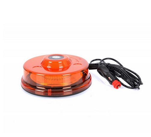 Liten roterande blixtljus med magnet R65 R10