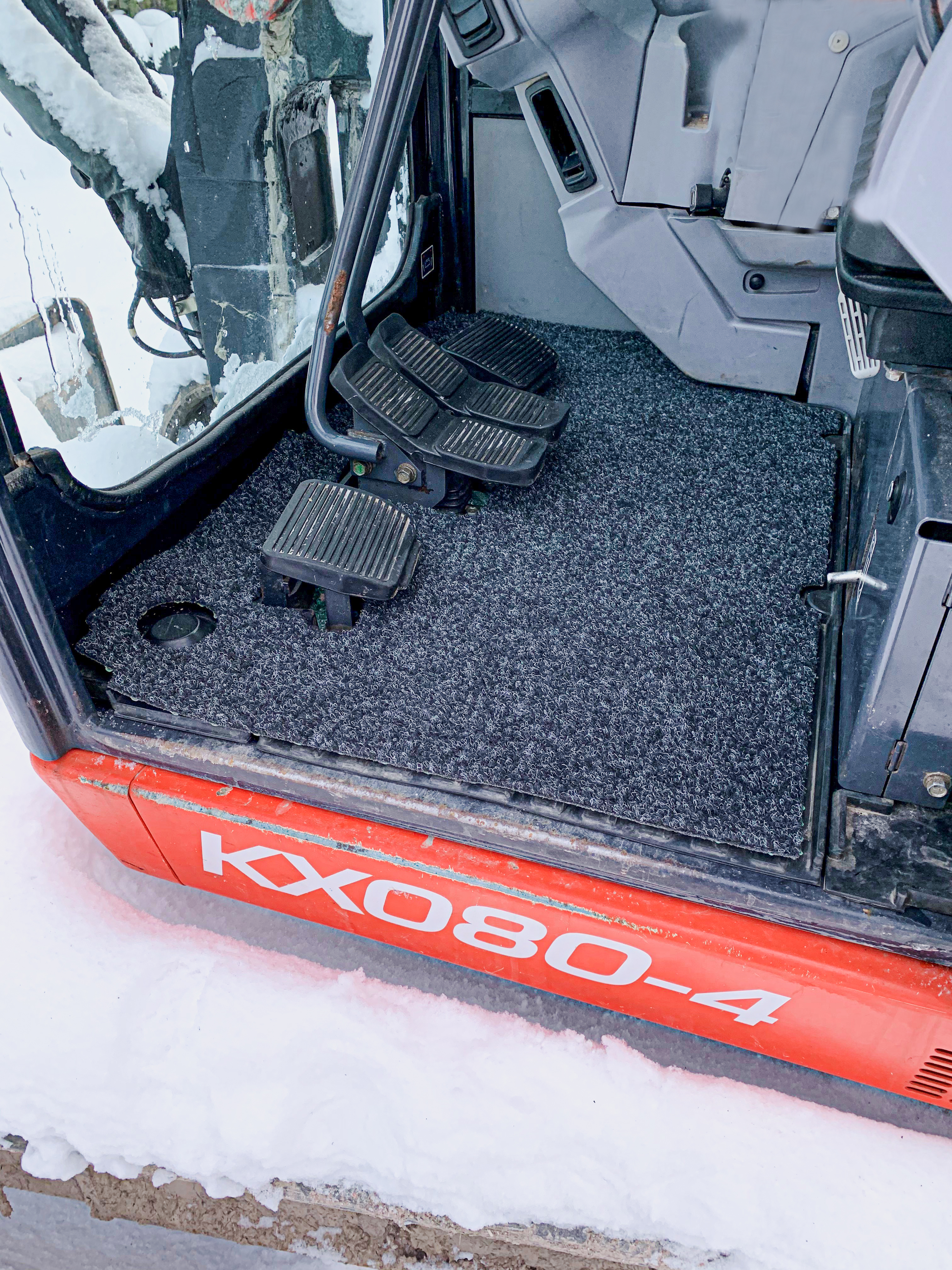 Golvmatta Kubota KX080-4 Basic - 2