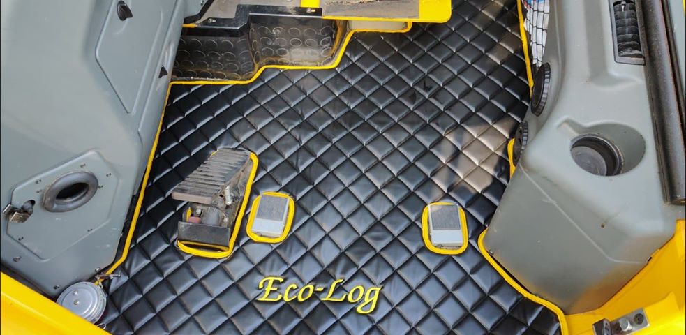 Golvmatta Eco Log Skördare 550-688 E-F Diamant - 8