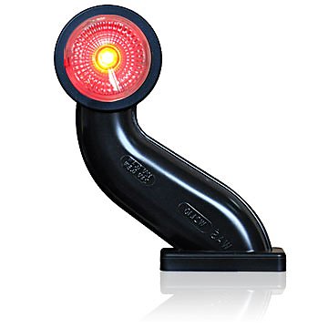 Gummiarm S vit/röd - 3