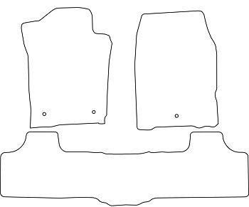 Mattset Jeep Grand Cherokee (WK2) 2011- - diamant