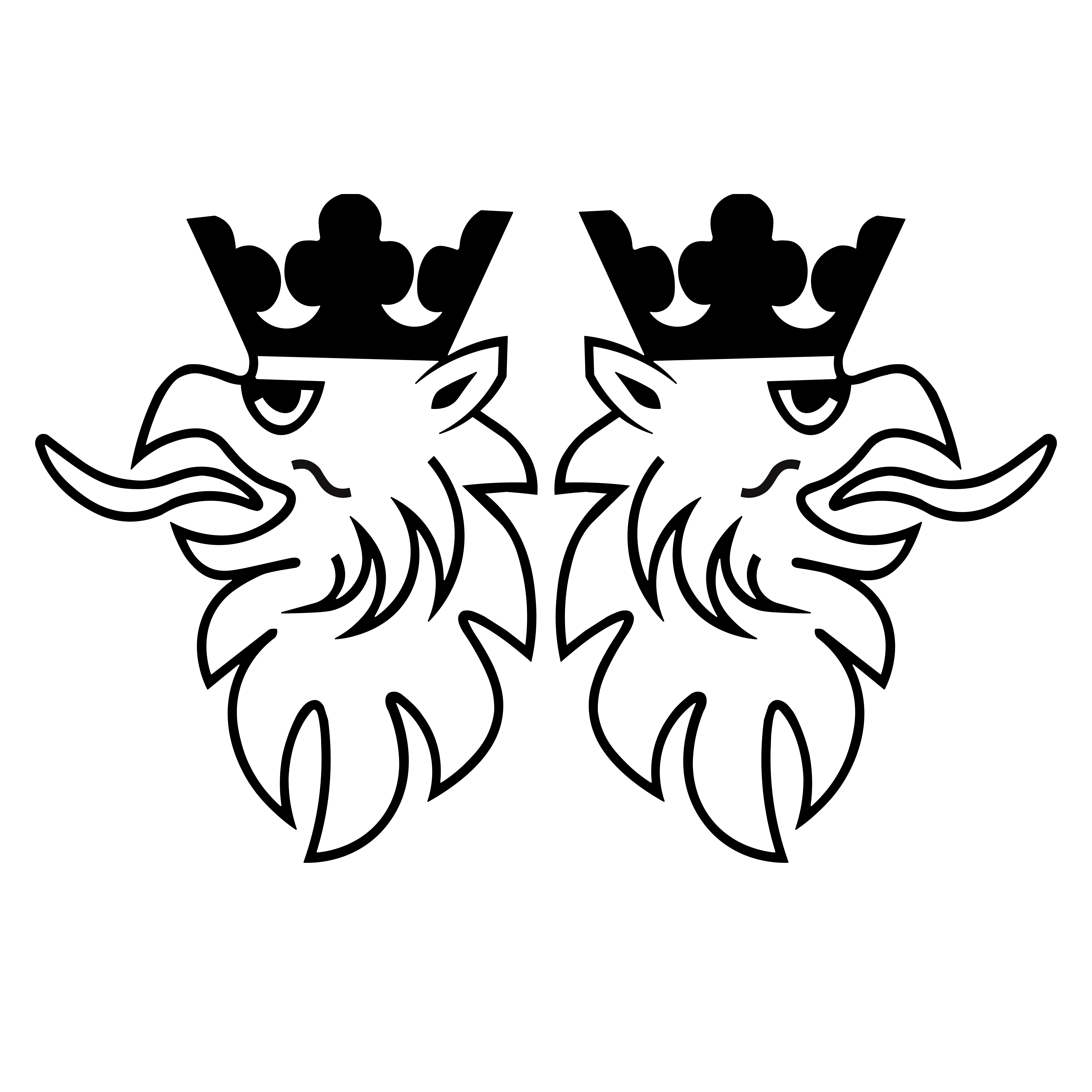 Scania Gripen fönsterdekal