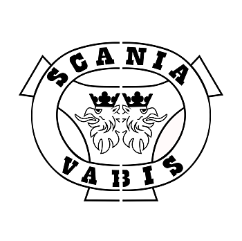 Scania Vabis fönsterdekal