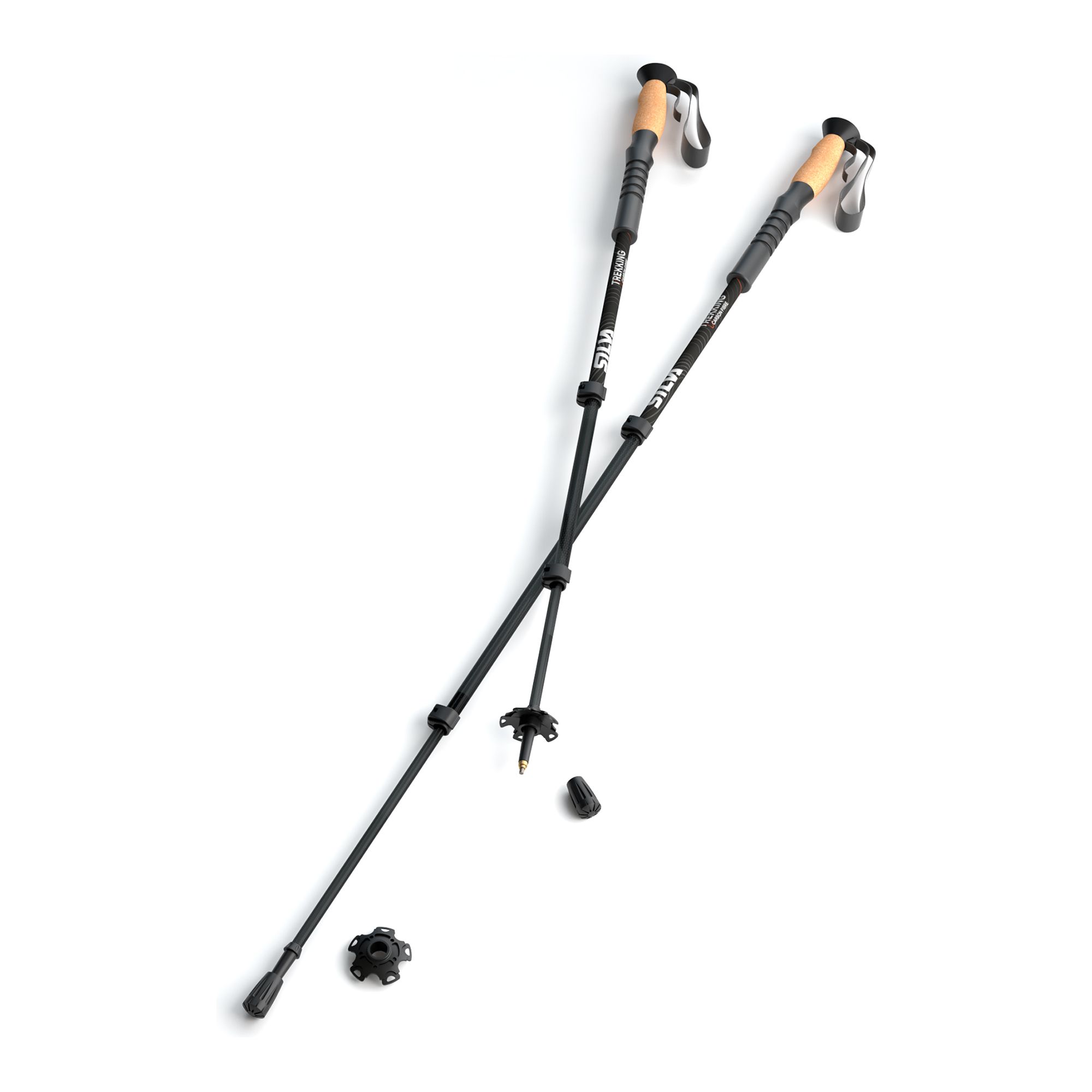 Silva Trekking Poles Carbon Vandringsstavar