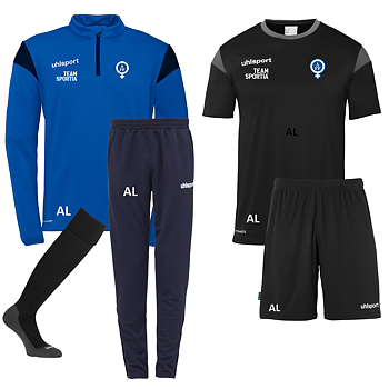 Åtvidabergs FF stort träningspaket Half zip Jr