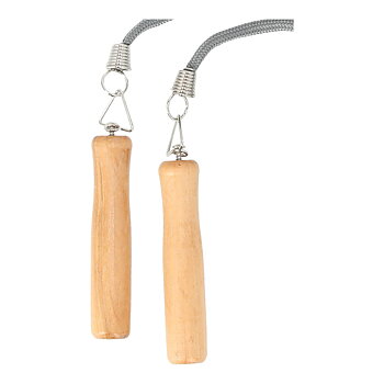 Endurance Jump Rope Wooden Handle Hopprep